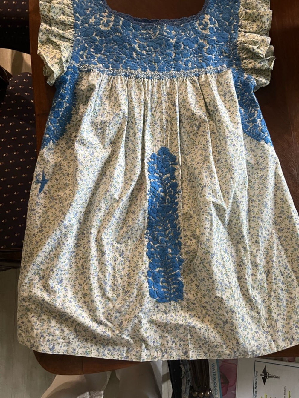 Mia Golondrina smocked shirt